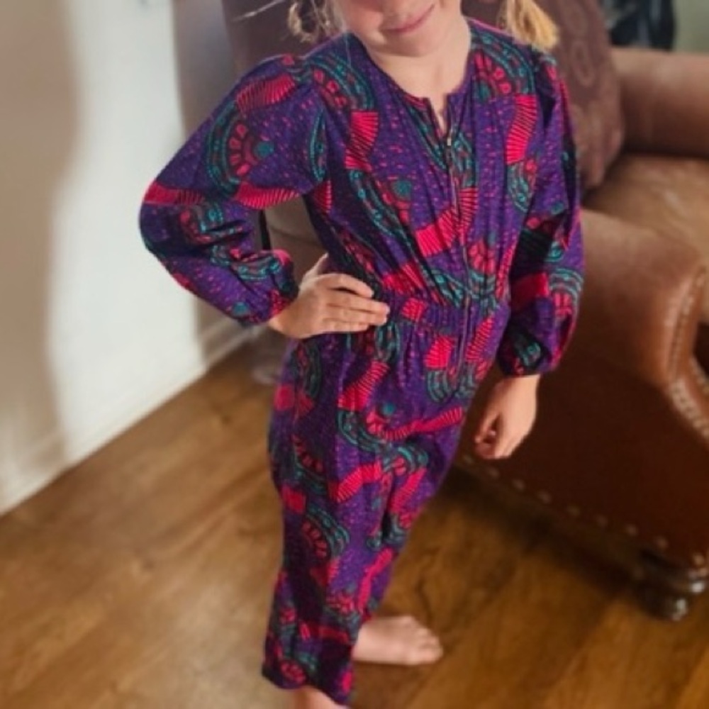 Ulla Johnson Purple and Pink Patterned jumpsuit - Picture 7 of 7